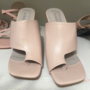 Never before worn nude heels